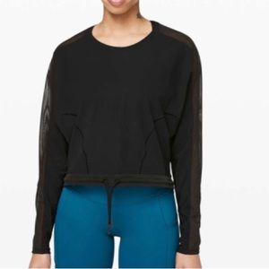 lululemon Reach for the Run Long Sleeve
Black Size 6 NWT